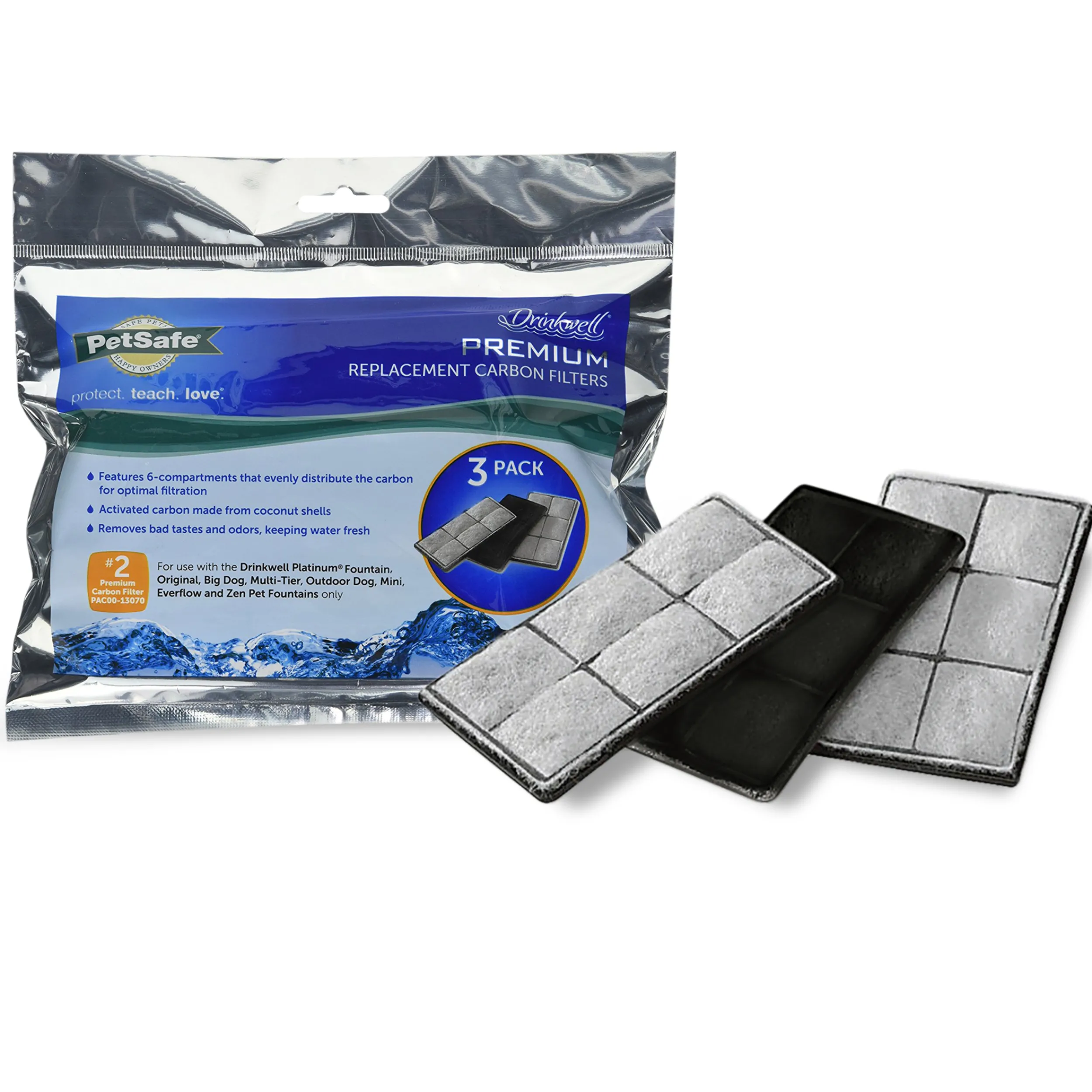Fashion PetSafe Drinkwell® Premium Replacement Carbon Filters (3-Pack)