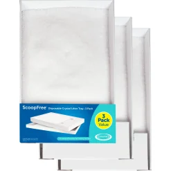 New PetSafe ScoopFree® Complete Disposable Crystal Litter Tray, Sensitive, 3-Pack