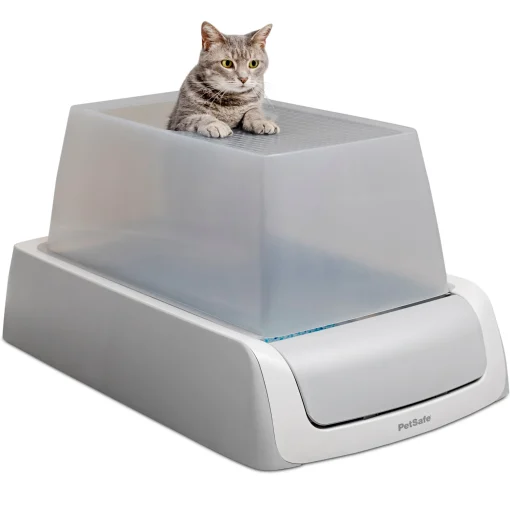 New PetSafe ScoopFree® Crystal Pro Top Entry Self-Cleaning Litter Box
