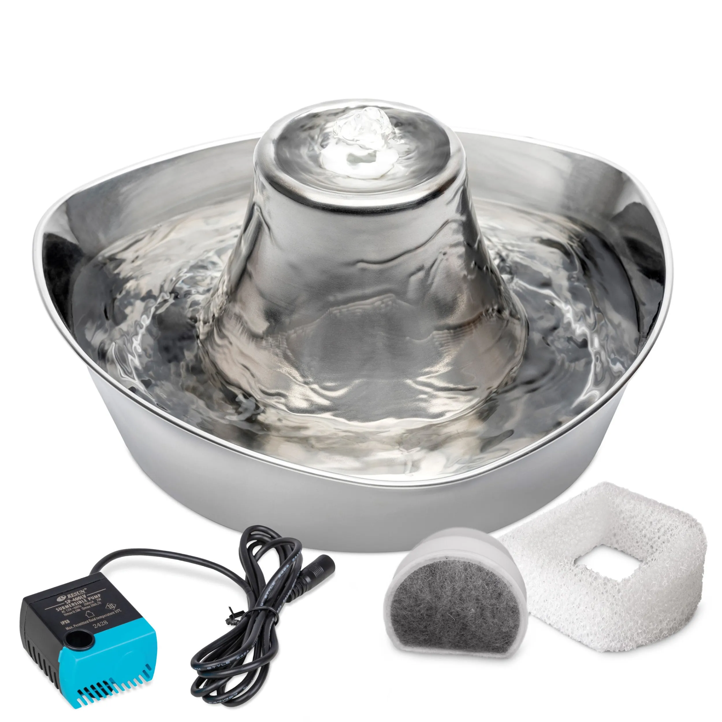 Online PetSafe Seaside Stainless Pet Fountain